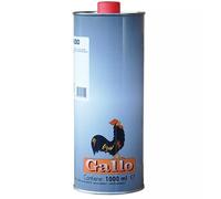 Olio paglierino rosso per mobili - lt.1 colore rosso - in lattina 12 pezzi