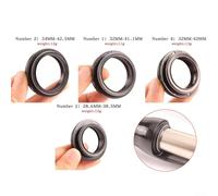 Olio parapolvere per forcella della bicicletta, compatibile con Fox/For Xfusion Misure disponibili 32 mm, 34 mm, 28 6 mm, in plastica/resina (32 mm-42 mm)