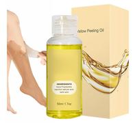 Olio peeling esfoliante corpo antico,Olio peeling giallo delicato idratante per pelli scure - Strong Peeling Oil Extra Strength, Soluzione peeling per corpo Tutti i tipi di pelle, Illumina la Bexdug