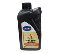 Olio per Auto Tamoil 100% 100% Sintetico 5W40 B-D 1 Litro 29735