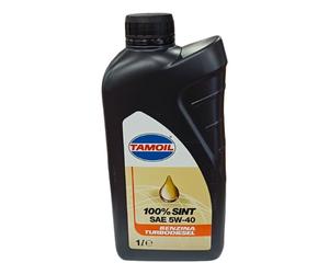 Olio per Auto Tamoil 100% 100% Sintetico 5W40 B-D 1 Litro 29735