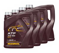 Olio Per Cambi Automatici MANNOL ATF AG60 4 X 4 Litri Per Audi BMW Volvo VW
