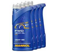 Quad Cetek Olio Ingranaggi Mannol Cambio Universale Api Gl 4 80W-90 4x 1Liter