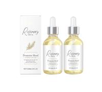 Olio Per Capelli Al Rosmarino, Confezione Da 2 Pezzi, Olio Alle Erbe Per Cuoio Capelluto E Lunghezze, Stimola La Crescita E Aumenta La Luminosità, Riduce La Caduta E Le Doppie Punte