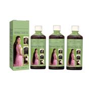Olio per capelli alle erbe, siero per la crescita dei capelli, favorisce la crescita dei capelli, previene la caduta e combatte la forfora, adatto a tutti i tipi di capelli