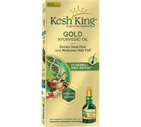 Olio per capelli ayurvedico Kesh King Gold con 21 erbe e gro-biotina, 100 ml ...