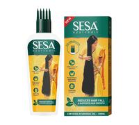 Olio per capelli ayurvedico Sesa ispessimento e crescita dei capelli, anti...