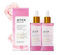 Olio per Capelli Dopo-Barba Profumato alla Fragola - Idratazione & Levigatezza per il Confort Cutaneo Quotidiano(Pink2pcs)