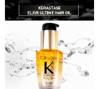 OLIO PER CAPELLI ELIXIR ULTIME 30 ml, Essenza Attiva di Camelia Lucente, Ripara i Danni, Riduce la Perdita di Proteine, Capelli Lunghi, Lucenti e Morbidi, Ricco di OMEGA-3, Aumenta la Nutrizione dei C