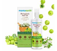 Olio per capelli Mamaearth Bhringraj & Amla per il trattamento intenso dei...