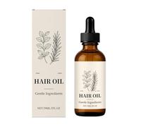 Olio per Capelli, Olio per Cuoio Capelluto Con Infuso Di Erbe, Ripara Le Doppie Punte, Idrata, Dona Lucentezza. Nutrizione Quotidiana Leggera per Cuoio Capelluto Secco E Bordi (1PC)