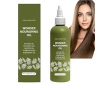 Olio per capelli per la crescita dei capelli - Wonder Growth Oil Siero e olio per la crescita dei capelli, leggero e non grasso olio per capelli per capelli più spessi e più sani per uomini e donne (1