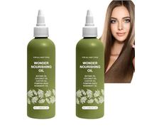 Olio per capelli per la crescita dei capelli - Wonder Growth Oil Siero e olio per la crescita dei capelli, leggero e non grasso olio per capelli per capelli più spessi e più sani per uomini e donne (2