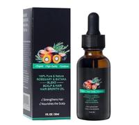 Olio per capelli per la crescita e la riparazione, oli essenziali naturali, idratante, contro le doppie punte e la forfora per donne, uomini, tutti i tipi di capelli, qualità salone per la cura