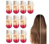 Olio per Capelli Profumato, 10 Flaconi di Profumo Condizionante Profondo, Siero Idratante per Capelli per Ridurre le Doppie Punte e L'effetto Crespos, Olio per Capelli dalla Fragranza a Lunga Durata