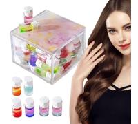 Olio per Capelli Profumato 2 In 1, 20 Flaconi di Profumo per Capelli All'avocado, Avocado e Camelia Nutrimento per Crespi, Siero per Capelli Profumato, per Capelli Danneggiati Dopo Permanente/Tintura