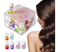 Olio per Capelli Profumato 2 In 1, Set di 40 Balsamo Profumato All'avocado, Avocado e Camelia Nutrono L'effetto Crespos, Siero per Capelli Profumato Portatile a Lunga Durata, per Capelli Danneggiati