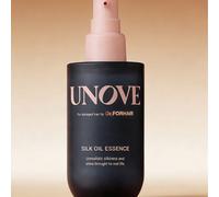 UNOVE Siero per capelli all'essenza di seta, 70 ml, olio nutriente per capelli secchi, crespi e danneggiati, siero levigante leggero, controllo crespo e cura delle doppie punte, protezione dal calore