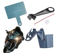 Olio per catena, set da 4 pezzi, spruzzatore per olio portatile, catena per moto, moto, componenti essenziali Powersport, varietà di olio, kit per la pulizia della bicicletta e per motosega