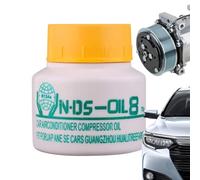 Olio per Compressore Auto | Refrigerante Ermetico Antiperdita - Olio Compressore Clima a Ridotto Frazione - per Auto SUV Furgone Pickup Camper Frigo Elettrodomestici Officina