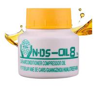 Olio per Compressore Auto - Refrigerante Ermetico Antiperdita | Olio Lubrificante per AC Auto e Utensili Pneumatici - per Automotive, Camion, Veicolo, SUV, Berlina, Congelatore, HVAC, Frigorifero,