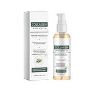 Olio per Corpo Lifting Collagene,100ML Olio Corpo Lifting Glow,Grasso e ad Assorbimento Rapido per Collo,Petto,Braccia, Gambe 1PC