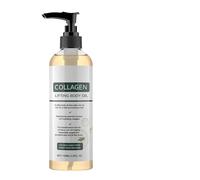 Olio per Corpo Lifting Collagene, 100ML Olio Corpo Lifting Glow , Oli massaggio Naturali Collagens Idratante per Cellulite, per Uomo Donna Ragazzi Gambe Schiena Braccia Pancia