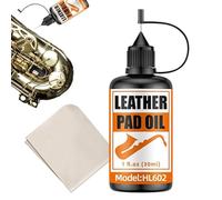 Olio Per Cuscinetti In Pelle, Legni - 30ml Delicato Con Detergente Lunga Durata,Olio Nutriente Per Cuscinetti Musicali - Adatto A Clarinetti Sassofoni Pratica Quotidiana Esibizioni Dal