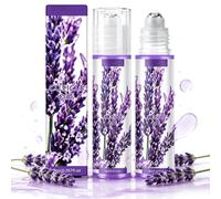 Olio per cuticole alla lavanda, confezione da 2 roll-on per unghie secche e fragili, olio idratante per unghie e cuticole, per manicure e pedicure, cura delle unghie da donna, 8 ml