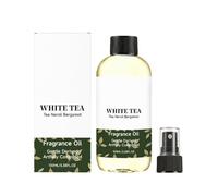Olio Per Diffusore Al Tè Bianco, Deodorante Ambienti E Spray Ambienti, Fragranza A Lunga Durata Con Note Di Profumato Naturale Aromaterapia，1