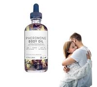 Olio per il corpo ai feromoni Crystal Irie, profumo di olio per il corpo ai feromoni per donna, gelsomino, orchidea, ambra nera, fiordaliso, petali di rosa (1pcs)