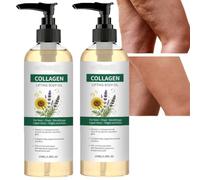 Olio per il corpo al collagene lifting dopo la doccia, olio da massaggio anti-cellulite, olio idratante per il corpo anti-invecchiamento, schiarente, luminoso, rassodante, non grasso, idratante (2