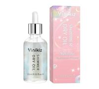 Olio per il corpo luccicante, Body Shimmer | Olio evidenziatore per il viso con glitter per il corpo, 15 ml,Illuminatore per viso scintillante a lunga durata, olio scintillante resistente al sudore