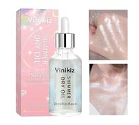 Olio per il corpo scintillante, luccicante per il corpo, Olio glitter per il corpo da 15 ml per illuminare, Illuminatore viso scintillante lunga durata, olio scintillante per il corpo resistente al