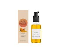 Olio per il viso, curcuma e rosa canina, crema idratante viso naturale e biologico con curcuma e camomilla