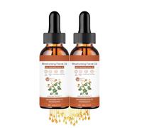 Olio per il viso, olio per il viso di fiori Spilanthes Siero biologico, Idratazione profonda, riduce le rughe | Linee sottili e segni dell'invecchiamento, Idratazione intensa per la pelle (2 pezzi)