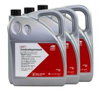 Olio per Ingranaggi Fluido Atf Febi 101161 3 X 5 Litro per Audi BMW Fiat VW