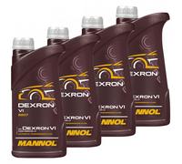 Olio per Ingranaggi Mannol 4x 1 Litro Dexron VI Fluido Ford Chrysler Shell