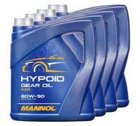 Mannol Trasmissione Api Gl 4 / 5 Ls 80W90 4x 4 Litro per Derbi Gilera Harley KTM