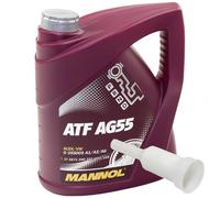 Olio per Ingranaggi Olio Cambio Mannol Automatico Atf AG55 4 Litro Con Beccuccio