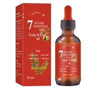 Olio per la crescita dei capelli, trattamento nutriente del cuoio capelluto 60 ml, trattamento per capelli riparatore di forza con formula ad assorbimento rapido, olio per la cura dei capelli per