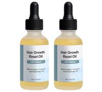Olio per la crescita e il ripristino dei capelli Nuvi, essenziale al rosmarino per la cura dei capelli, idrata, nutre e leviga l'effetto crespo, per capelli secchi, danneggiati e sottili