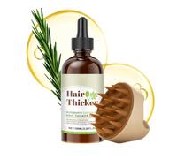 Olio per la cura dei capelli, 100 ml, rinforzante, nutriente, con pettine | Include pettine massaggiante per favorire l'assorbimento, rende i capelli morbidi e lucidi