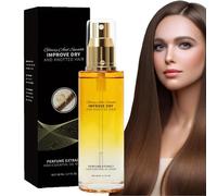 Olio per la cura dei capelli, spray riparatore portatile per capelli, soluzioni per il controllo 'effetto , balsamo nutriente da 80 ml con formula ispessente, soluzione idratante per uomini