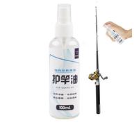 Olio per la cura delle attrezzature - Set spray olio per canna da pesca, lubrificante in bottiglia da 250 ml | composizione detergente con effetto scorrevole a lunga durata, accessori di conservazione