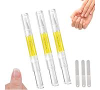 Olio per la riparazione e la crescita delle unghie, siero rinforzante per unghie, può idratare e rinforzare unghie fragili, fragili e sottili