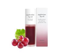 Olio per labbra coreano NOONI - Applewine | Idratante, emolliente e colorante per labbra secche con olio di semi di mela, effetto pelle di vetro