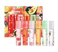 Olio per labbra per rollerball - Set di olio per labbra Roll- Lippenbalsa, prodotti per la cura delle labbra per lo shopping, stare insieme, casa, lavoro, appuntamenti, viaggi Woteg