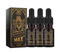 Olio per l'ingrandimento del pene Ispessimento del pene Aumento della crescita Big Dick Ingrandire per gli uomini Erezione migliorata Ritardo Eiaculazione Big Cock Oil, 10ml (3PCS)