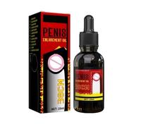 Olio per l'ingrandimento del pene, Miglioramento dell'erezione Ritarda l'eiaculazione Olio per cazzi grossi, Olio per la crescita della potenza maschile per l'ingrandimento più rapido (1PC,10ML)